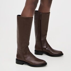 REFORMATION Nancy Knee High Riding Boots Tall Brown size 9